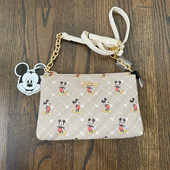 Cartera De Mickey Mouse Primark Imitación Cuero En Blanco Para Mujer